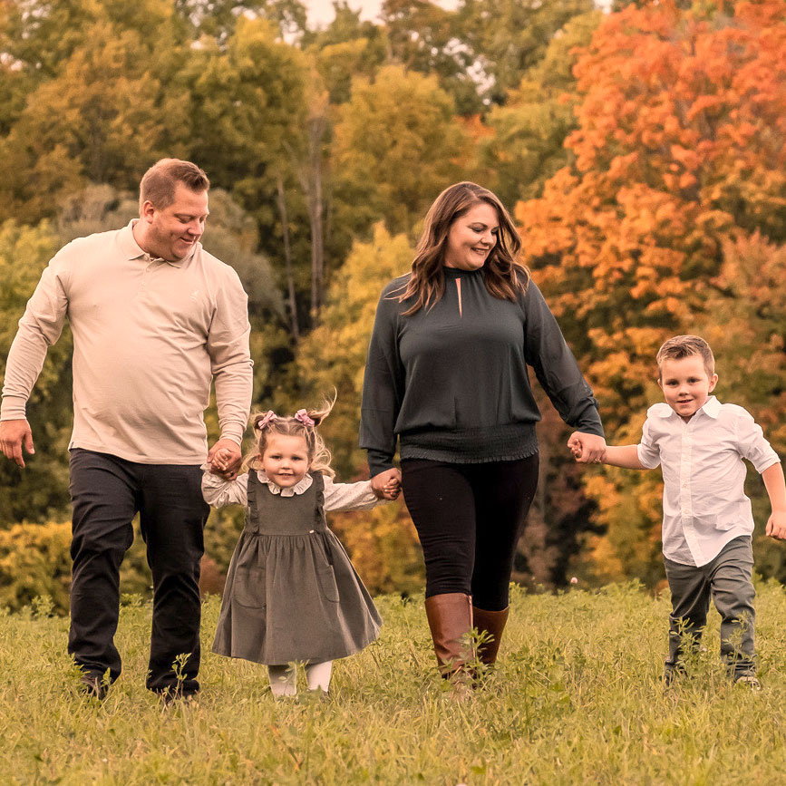 Fall family photo shoot